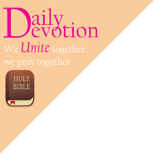 Daily Devotion Logo. We unite together, we pray together.